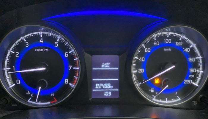 2017 Maruti Baleno DELTA PETROL 1.2, Petrol, Manual, 82,487 km, Odometer Image