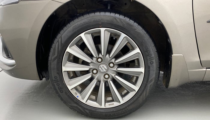 2020 Maruti Ciaz ALPHA  AT 1.5 SHVS PETROL, Petrol, Automatic, 21,397 km, Left Front Wheel