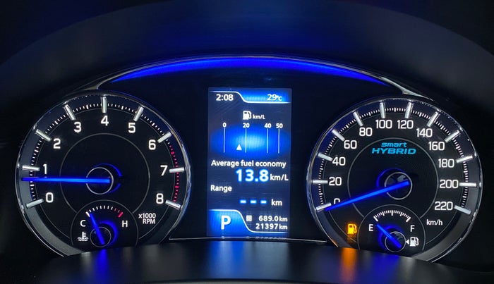 2020 Maruti Ciaz ALPHA  AT 1.5 SHVS PETROL, Petrol, Automatic, 21,397 km, Odometer Image