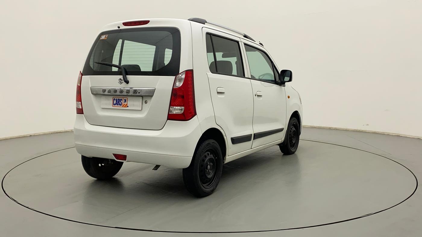 2011 Maruti Wagon R 1.0 VXI, Petrol, Manual, 93,781 km, Right Back Diagonal