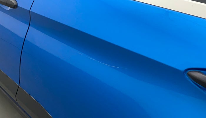 2018 Tata NEXON XM PETROL, Petrol, Manual, 25,528 km, Rear left door - Minor scratches