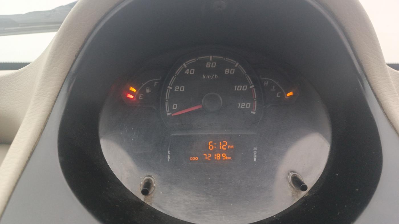 2015 Tata Nano TWIST XT, Petrol, Manual, 72,189 km, Odometer Image