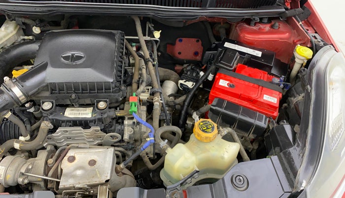 2019 Tata NEXON XZA PLUS PETROL DUAL TONE, Petrol, Automatic, 19,560 km, Engine View - Left