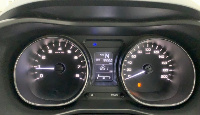 2019 Tata NEXON XZA PLUS PETROL DUAL TONE, Petrol, Automatic, 19,560 km, Odometer Image