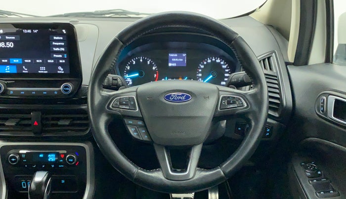2018 Ford Ecosport TITANIUM + 1.5L PETROL AT, Petrol, Automatic, 93,646 km, Steering Wheel Close Up