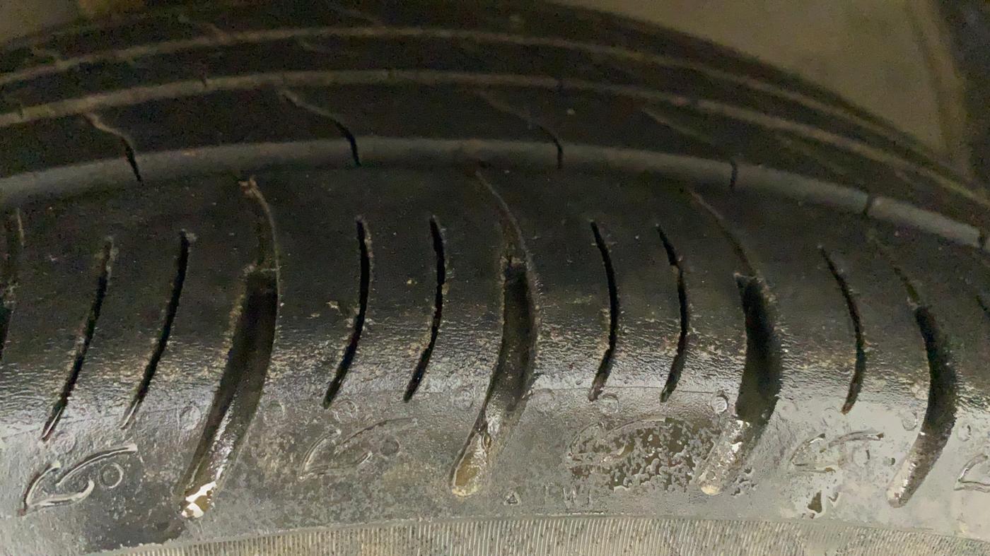 2018 Ford Ecosport TITANIUM + 1.5L PETROL AT, Petrol, Automatic, 93,646 km, Left Rear Tyre Tread