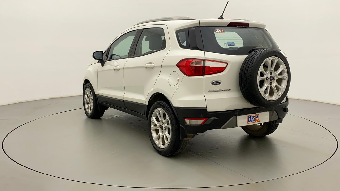 2018 Ford Ecosport TITANIUM + 1.5L PETROL AT, Petrol, Automatic, 93,646 km, Left Back Diagonal