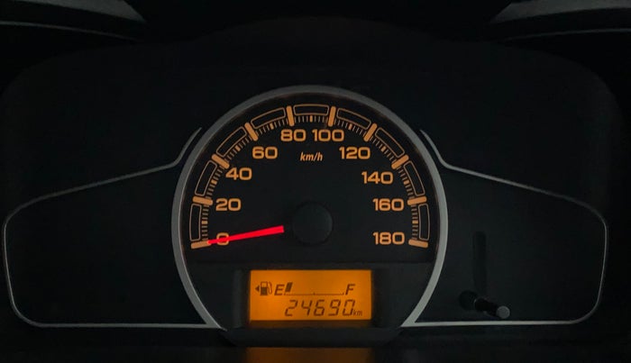 2021 Maruti Alto VXI, Petrol, Manual, 24,690 km, Odometer Image