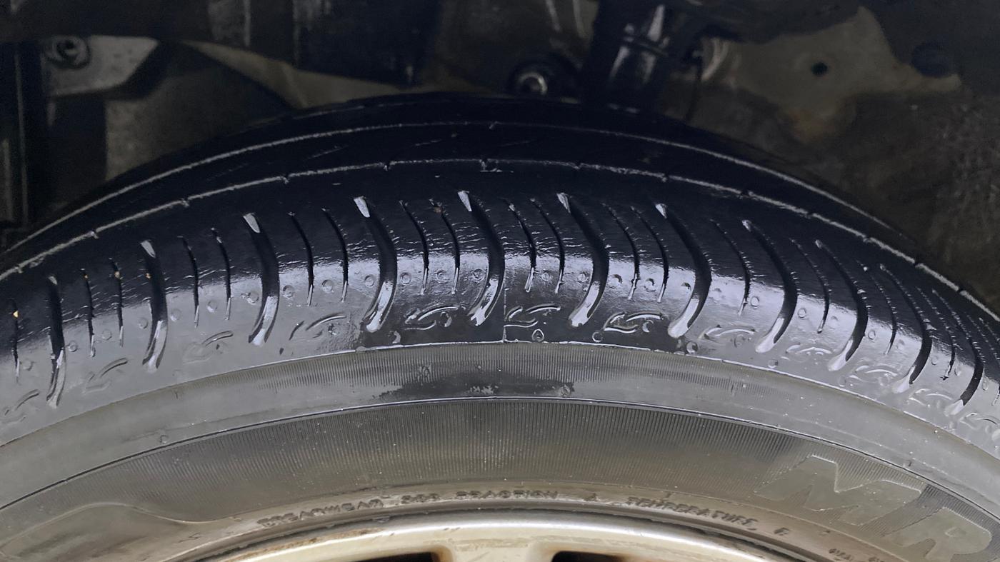 2019 Honda Amaze 1.2L I-VTEC VX CVT, Petrol, Automatic, 52,307 km, Left Front Tyre Tread