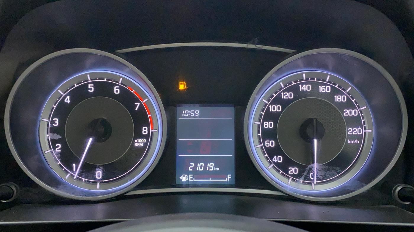 2021 Maruti Dzire VXI, Petrol, Manual, 21,019 km, Odometer Image