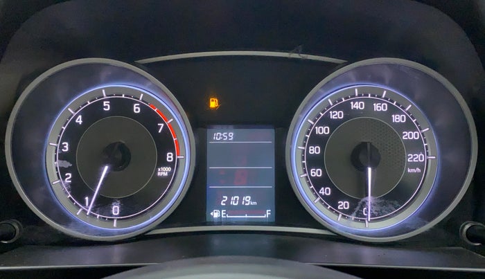 2021 Maruti Dzire VXI, Petrol, Manual, 21,019 km, Odometer Image