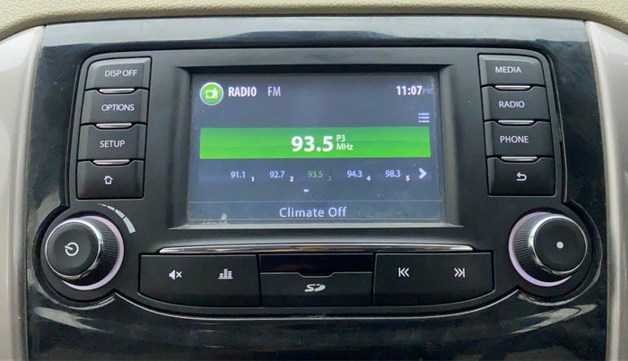 2016 Tata Zest XT RT, Petrol, Manual, 42,556 km, Infotainment System