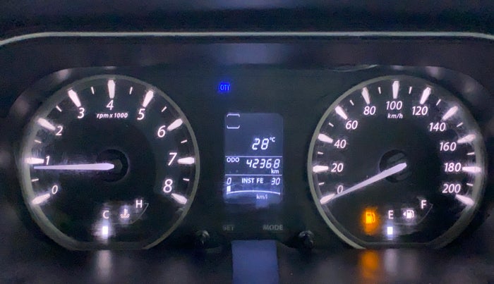 2016 Tata Zest XT RT, Petrol, Manual, 42,556 km, Odometer Image