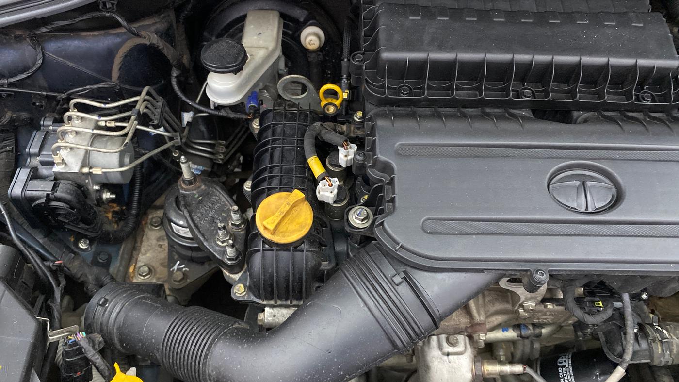 2021 Tata TIGOR XZA PLUS PETROL, Petrol, Automatic, 47,823 km, Engine View - Right