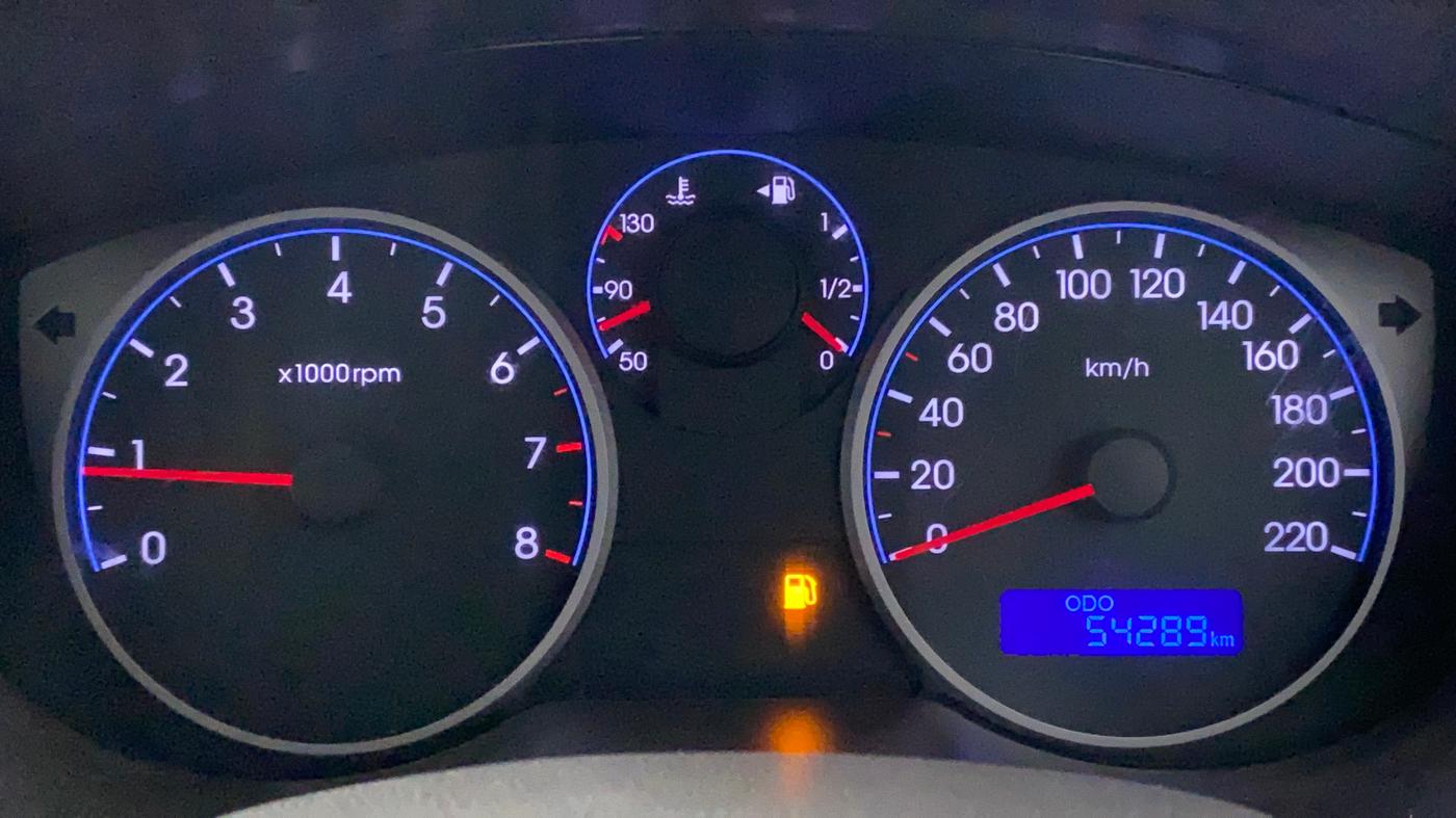 2011 Hyundai i20 ASTA 1.2, Petrol, Manual, 54,355 km, Odometer Image