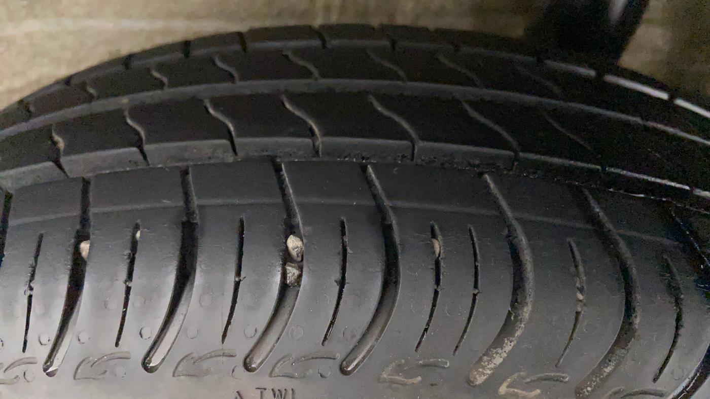 2020 Maruti S PRESSO VXI, Petrol, Manual, 13,090 km, Left Rear Tyre Tread