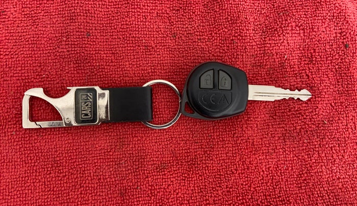 2020 Maruti S PRESSO VXI, Petrol, Manual, 13,090 km, Key Close Up