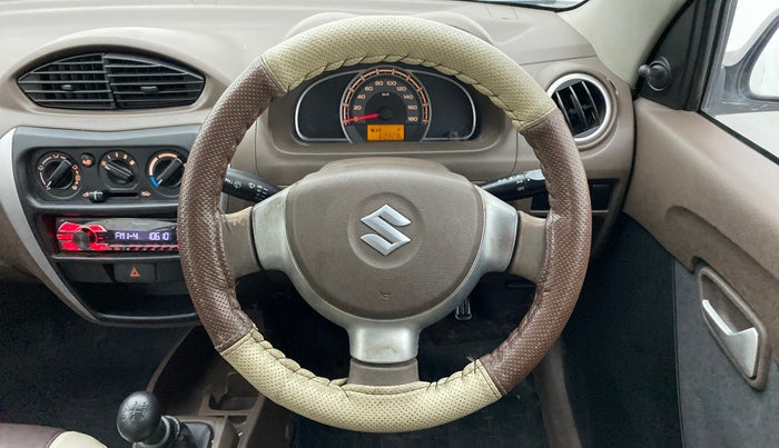 2013 Maruti Alto 800 LXI, Petrol, Manual, 60,908 km, Steering Wheel Close Up