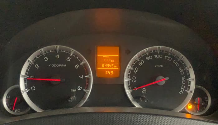 2015 Maruti Swift Dzire VXI, Petrol, Manual, 84,333 km, Odometer Image