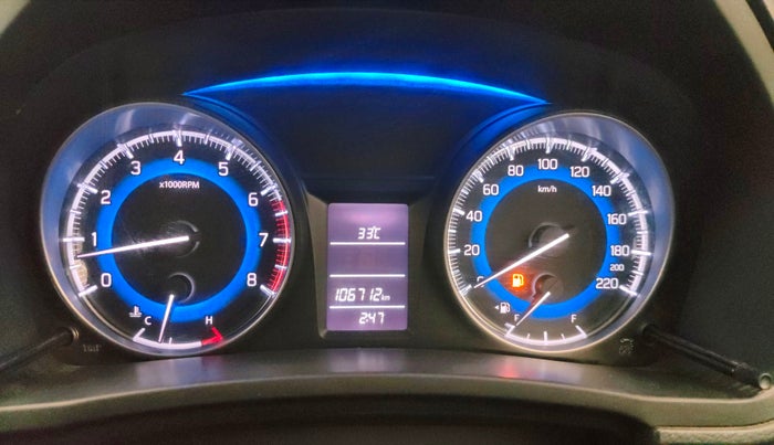 2017 Maruti Baleno DELTA PETROL 1.2, Petrol, Manual, 1,06,700 km, Odometer Image