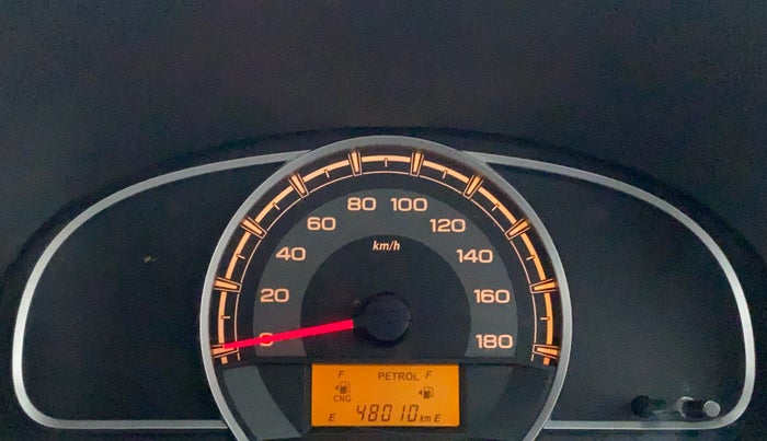2017 Maruti Alto 800 LXI CNG, CNG, Manual, 48,009 km, Odometer Image