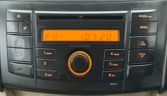 2014 Maruti Swift Dzire VDI BS IV, Diesel, Manual, 54,356 km, Infotainment System