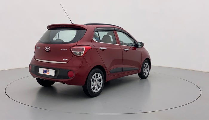 2019 Hyundai Grand i10 SPORTZ 1.2 KAPPA VTVT, Petrol, Manual, 66,269 km, Right Back Diagonal