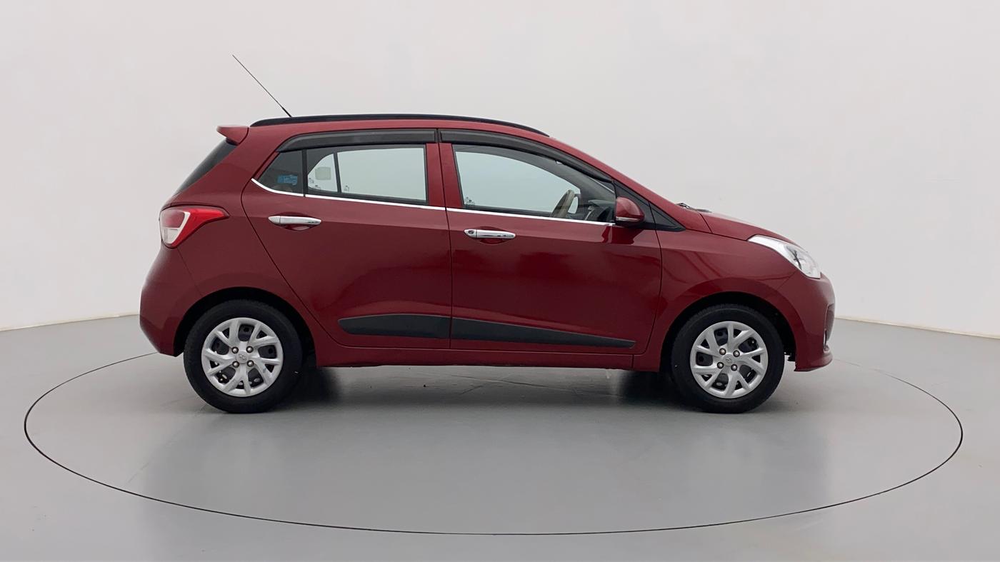 2019 Hyundai Grand i10 SPORTZ 1.2 KAPPA VTVT, Petrol, Manual, 66,269 km, Right Side View