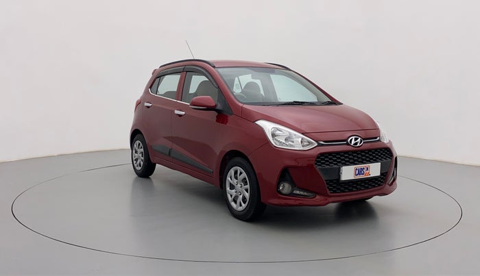 2019 Hyundai Grand i10 SPORTZ 1.2 KAPPA VTVT, Petrol, Manual, 66,269 km, Right Front Diagonal