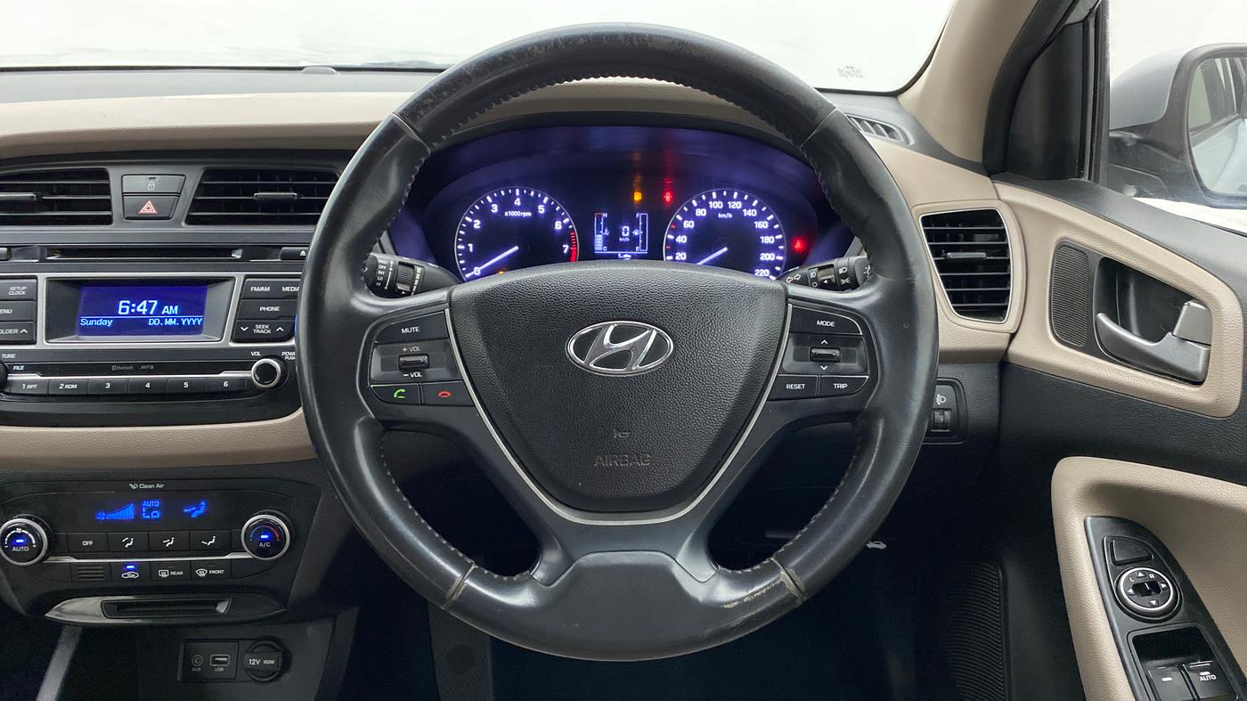 2014 Hyundai Elite i20 SPORTZ 1.2, Petrol, Manual, 53,425 km, Steering Wheel Close Up