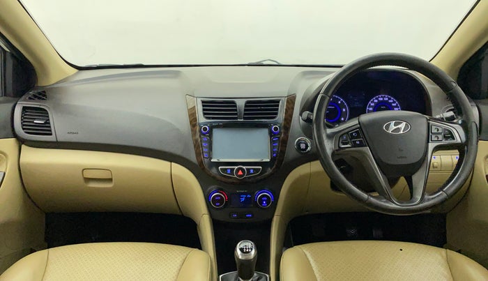 2016 Hyundai Verna FLUIDIC 1.6 CRDI SX 4S, Diesel, Manual, 77,673 km, Dashboard