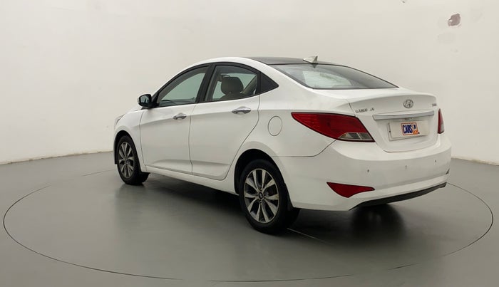 2016 Hyundai Verna FLUIDIC 1.6 CRDI SX 4S, Diesel, Manual, 77,673 km, Left Back Diagonal