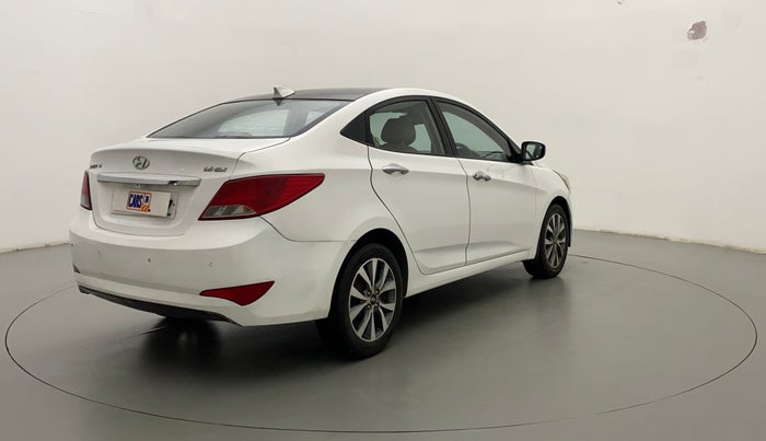 2016 Hyundai Verna FLUIDIC 1.6 CRDI SX 4S, Diesel, Manual, 77,673 km, Right Back Diagonal