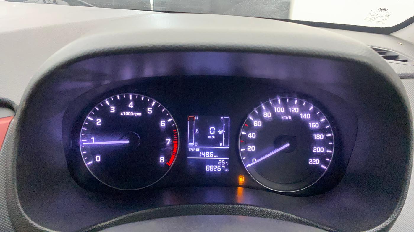 2016 Hyundai Creta SX PLUS  ANNIVERSARY EDITION 1.6 PETROL, Petrol, Manual, 88,347 km, Odometer Image