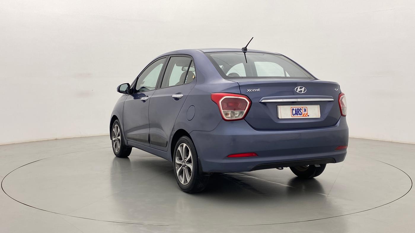 2014 Hyundai Xcent SX 1.2 OPT, Petrol, Manual, 80,274 km, Left Back Diagonal