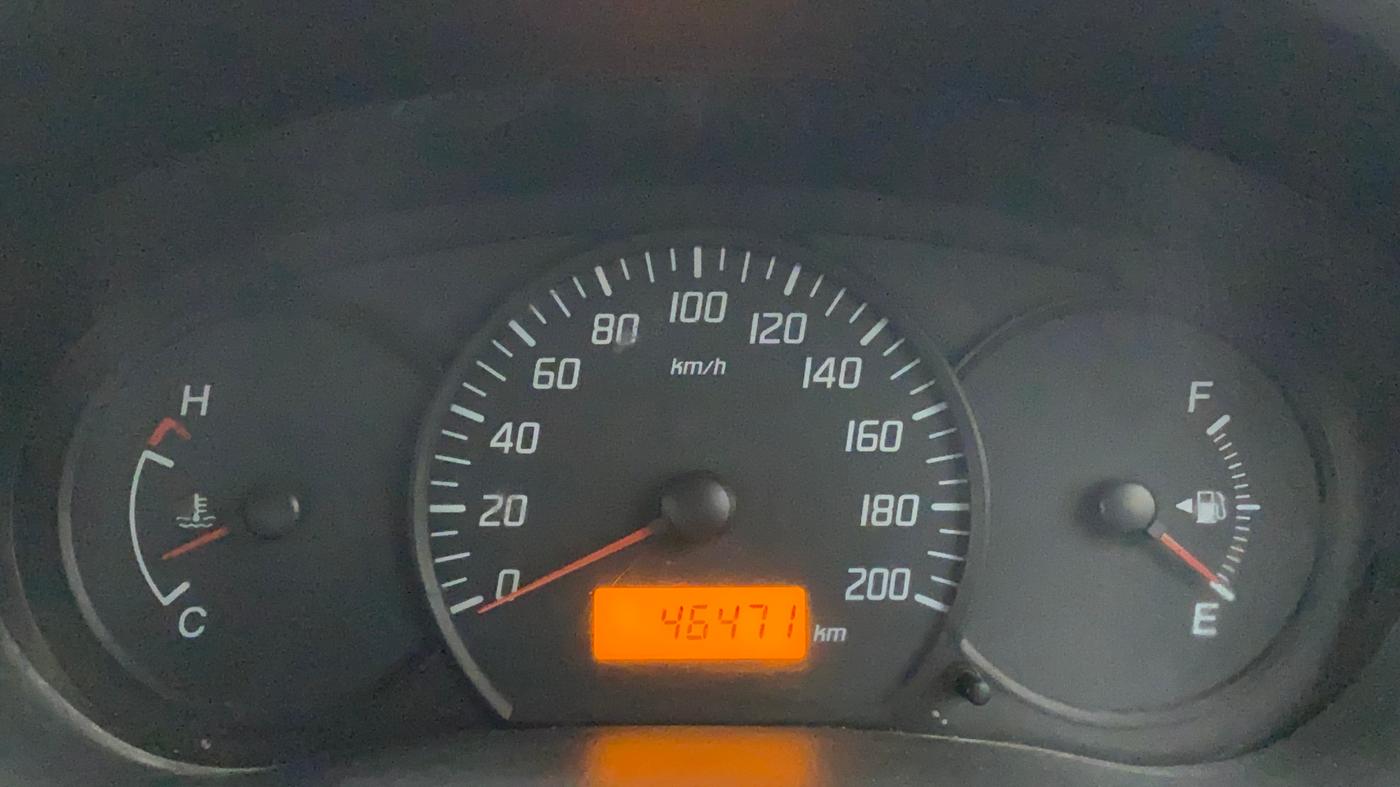 2010 Maruti Swift Dzire LXI, Petrol, Manual, 46,707 km, Odometer Image