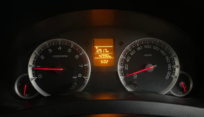 2015 Maruti Swift Dzire VXI, Petrol, Manual, 42,990 km, Odometer Image
