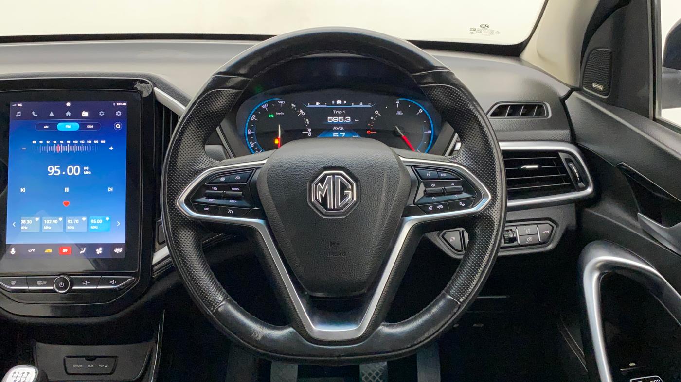 2019 MG HECTOR SHARP 2.0 DIESEL, CNG, Manual, 49,559 km, Steering Wheel Close Up
