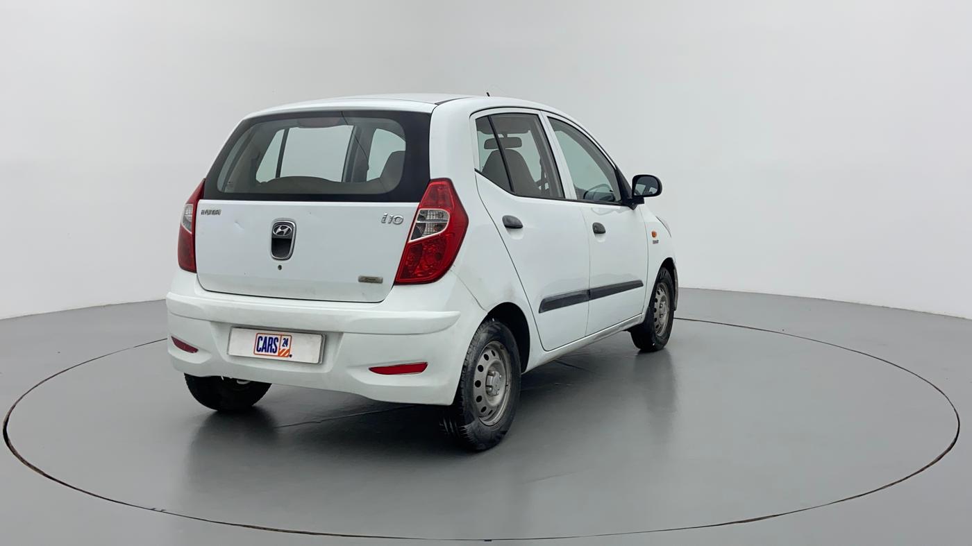 2012 Hyundai i10 ERA 1.1 IRDE, Petrol, Manual, 63,585 km, Right Back Diagonal
