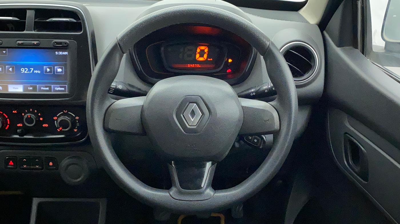 2015 Renault Kwid RXT 0.8, Petrol, Manual, 54,273 km, Steering Wheel Close Up