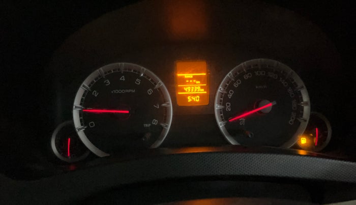2014 Maruti Swift Dzire VXI, Petrol, Manual, 49,333 km, Odometer Image