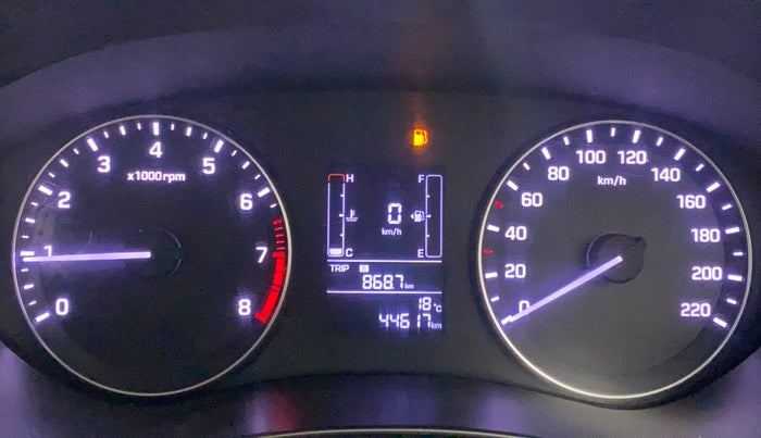 2017 Hyundai i20 Active 1.2 S, Petrol, Manual, 44,616 km, Odometer Image