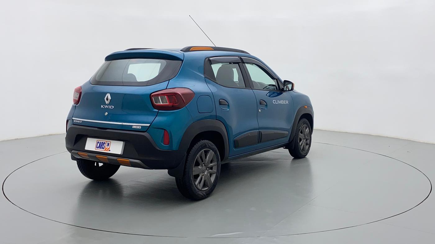 2022 Renault Kwid 1.0 CLIMBER OPT AMT, Petrol, Automatic, 9,682 km, Right Back Diagonal