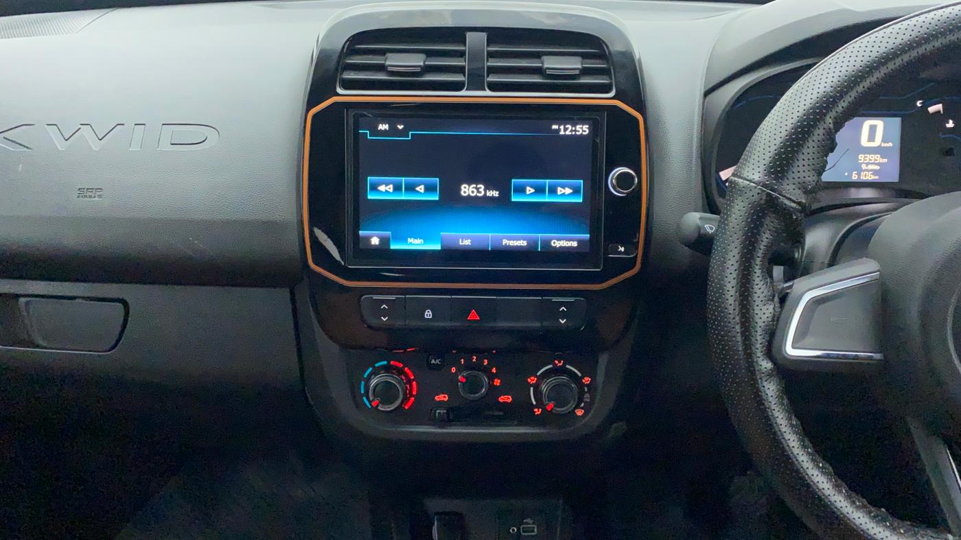 2022 Renault Kwid 1.0 CLIMBER OPT AMT, Petrol, Automatic, 9,682 km, Air Conditioner