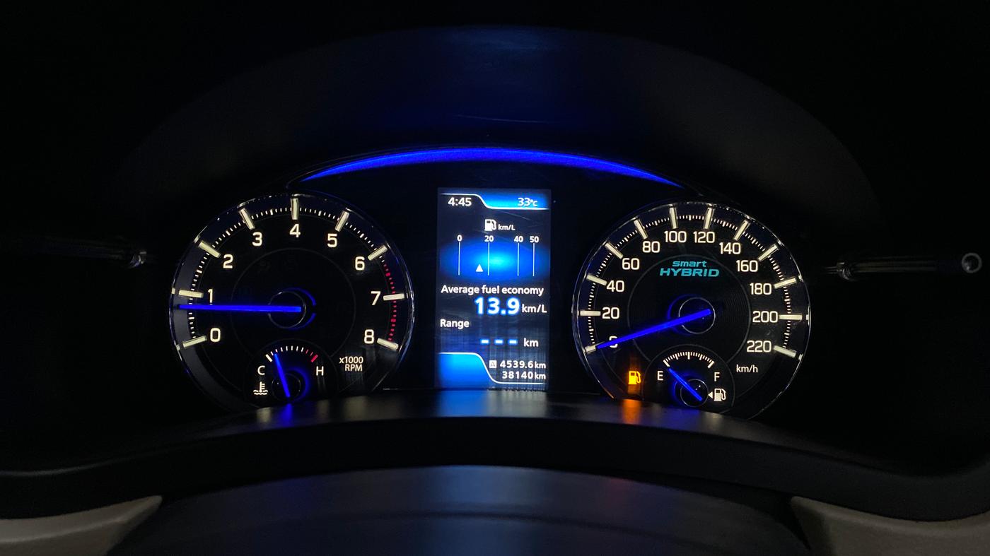 2021 Maruti Ciaz ALPHA 1.5 SHVS PETROL, Petrol, Manual, 38,137 km, Odometer Image