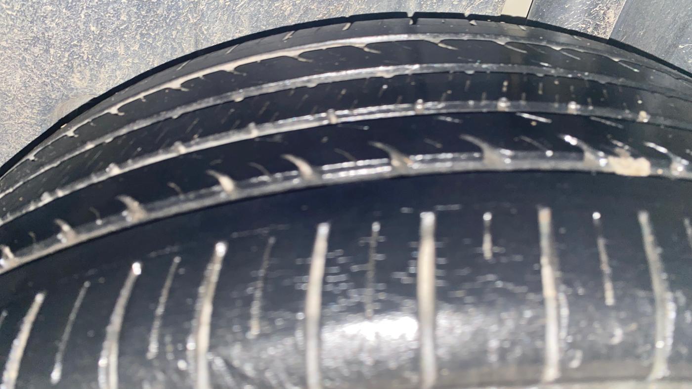2021 Maruti Ciaz ALPHA 1.5 SHVS PETROL, Petrol, Manual, 38,137 km, Left Rear Tyre Tread