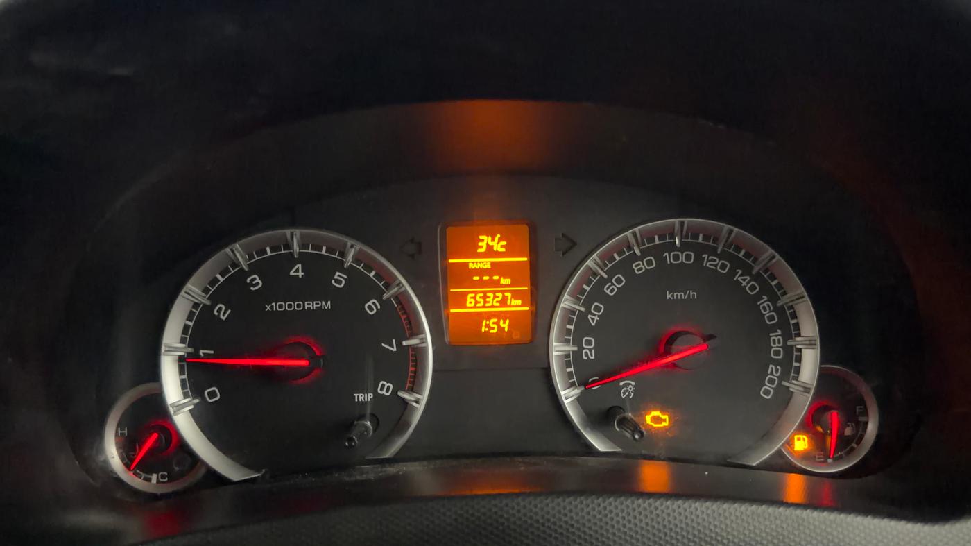 2016 Maruti Swift ZXI, Petrol, Manual, 65,394 km, Odometer Image