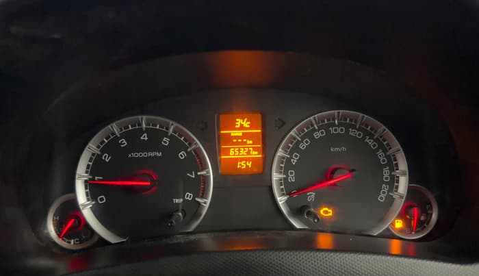 2016 Maruti Swift ZXI, Petrol, Manual, 65,319 km, Odometer Image