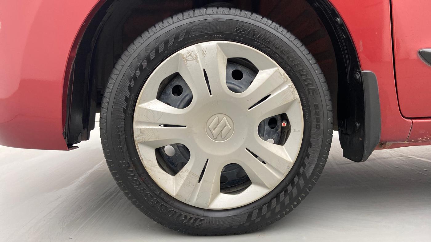 2016 Maruti Wagon R 1.0 VXI (O) AMT, Petrol, Automatic, 66,287 km, Left Front Wheel