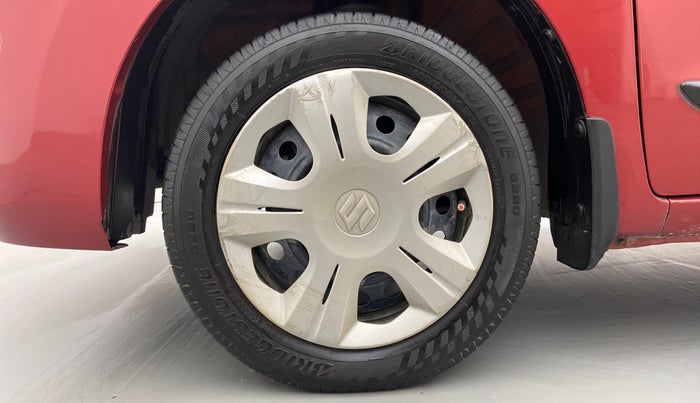 2016 Maruti Wagon R 1.0 VXI (O) AMT, Petrol, Automatic, 66,287 km, Left Front Wheel